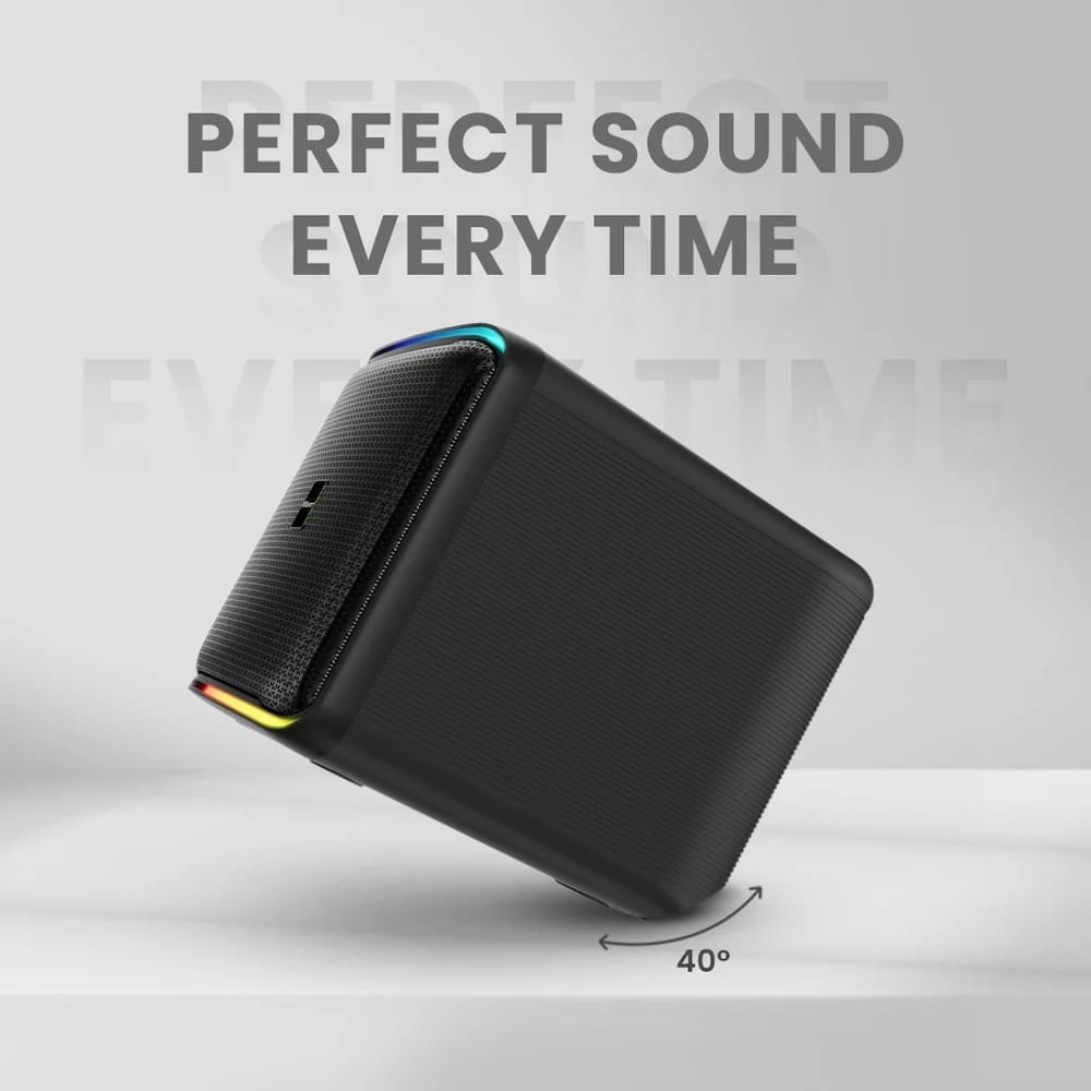 ลำโพงบลูทูธ HIFUTURE EVENT HORIZON BASS ENHANCED EQ สีดำ